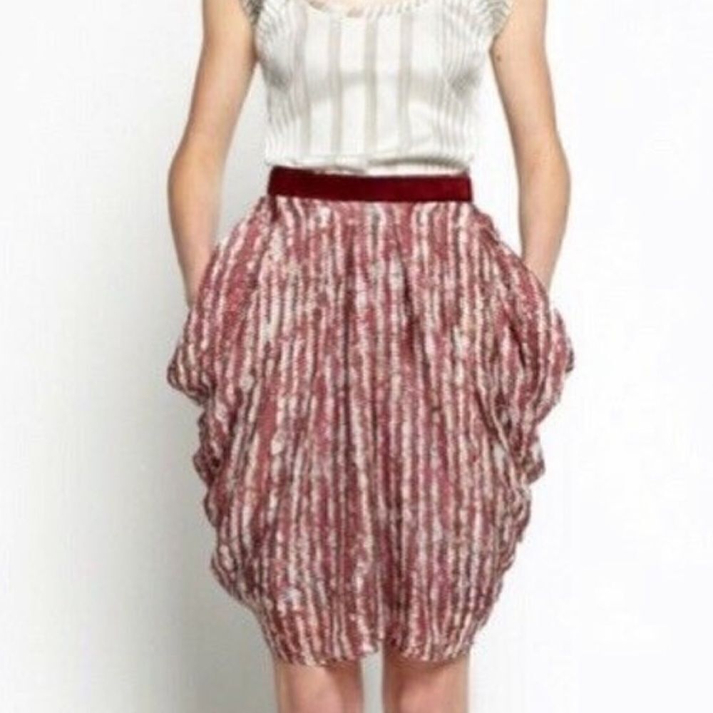 Silk Origami Skirt 